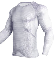 Men Gym Running Shirt Quick Dry Breathable Fitness Sport Shirt