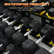 --Only Supports Self Pickup--Hexagonal Dumbbells, Rubber Coated For Exercise And Fitness, Multiple Sizes