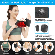 Red Light Physical Therapy Band Infrared Heating Physiotherapy Sports Sprain