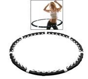 Magnetic Massage Hoop Detachable Ring Tube Circle Waist Slimming Lose Weight Sport Accessories Fitness Equipment