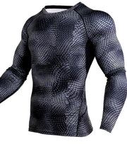 Men Gym Running Shirt Quick Dry Breathable Fitness Sport Shirt